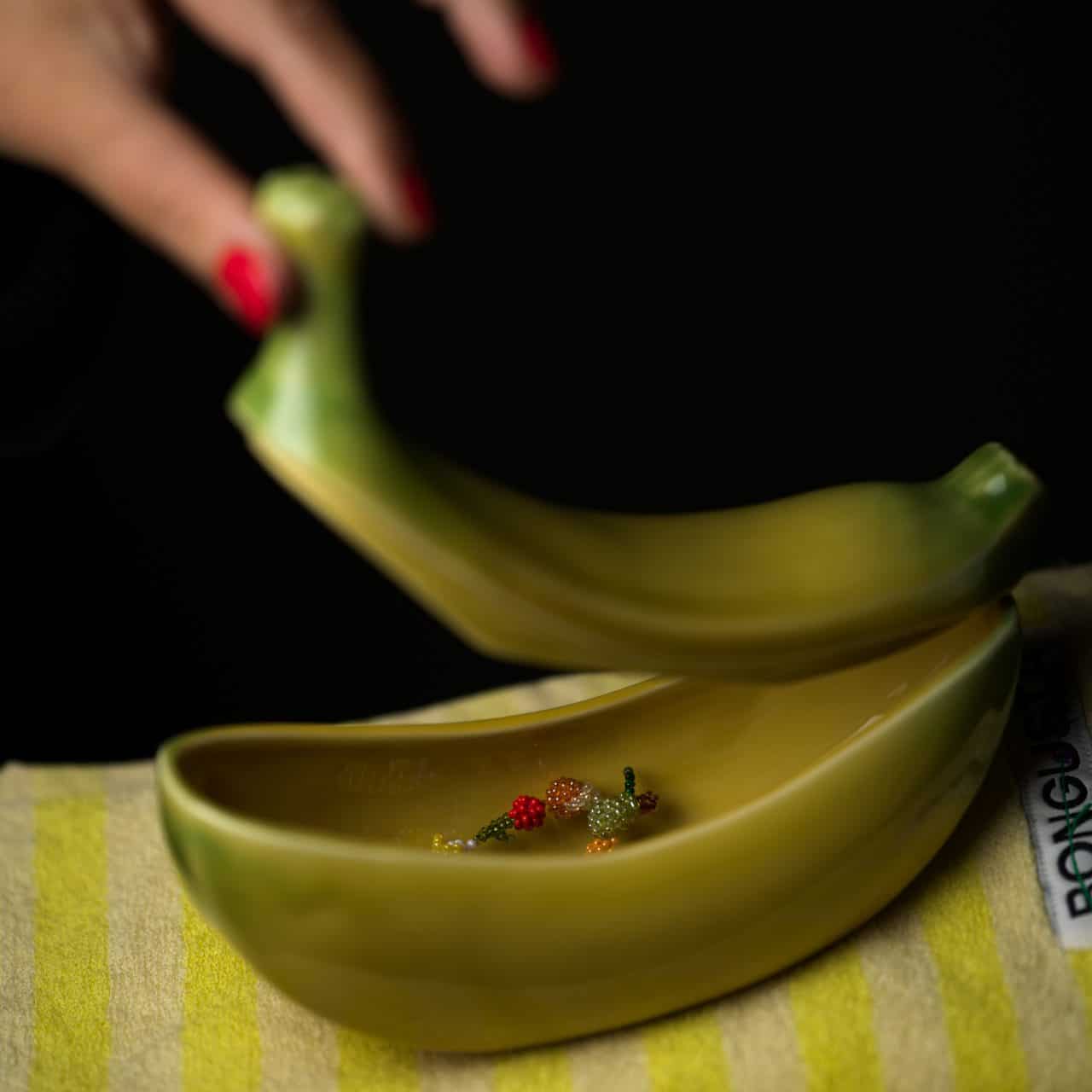 Burk med lock, Banan - Bild 4