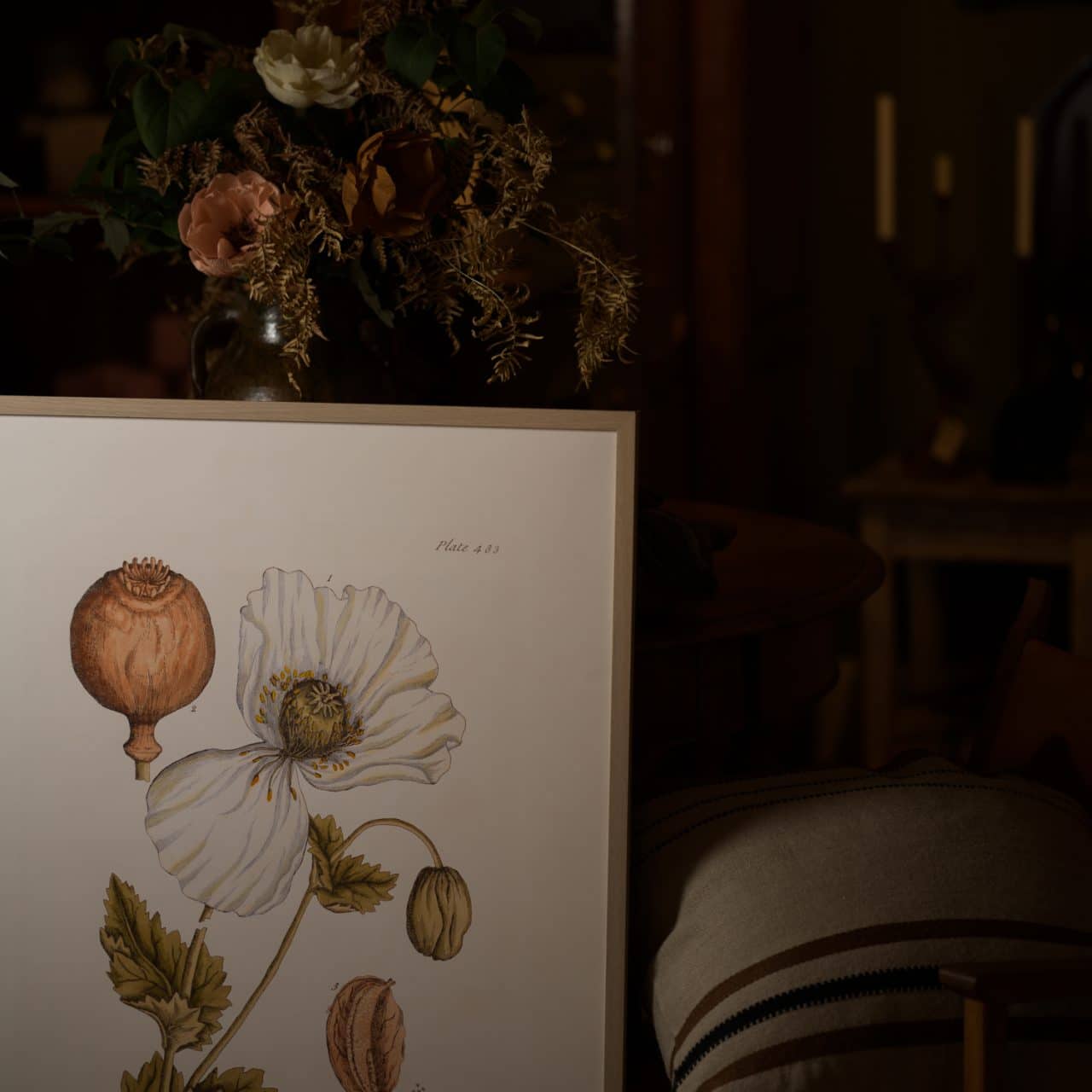 Poster "White Poppy" 70x100 cm - Bild 4