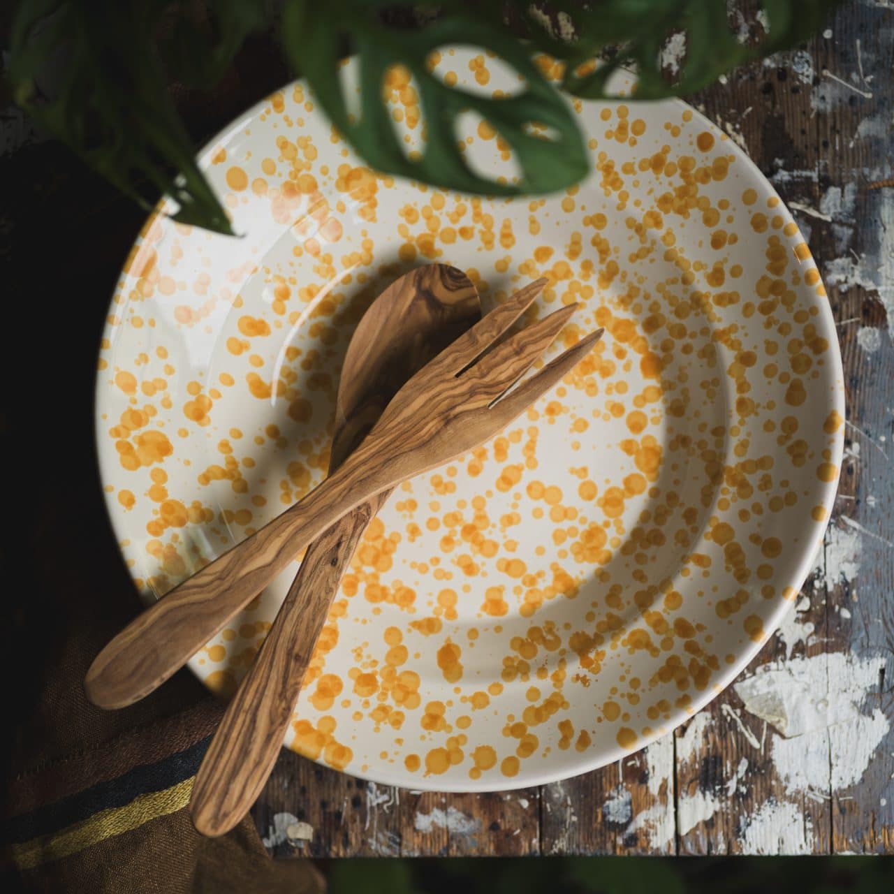 Spruzzi Serveringsskål Giallo 30cm