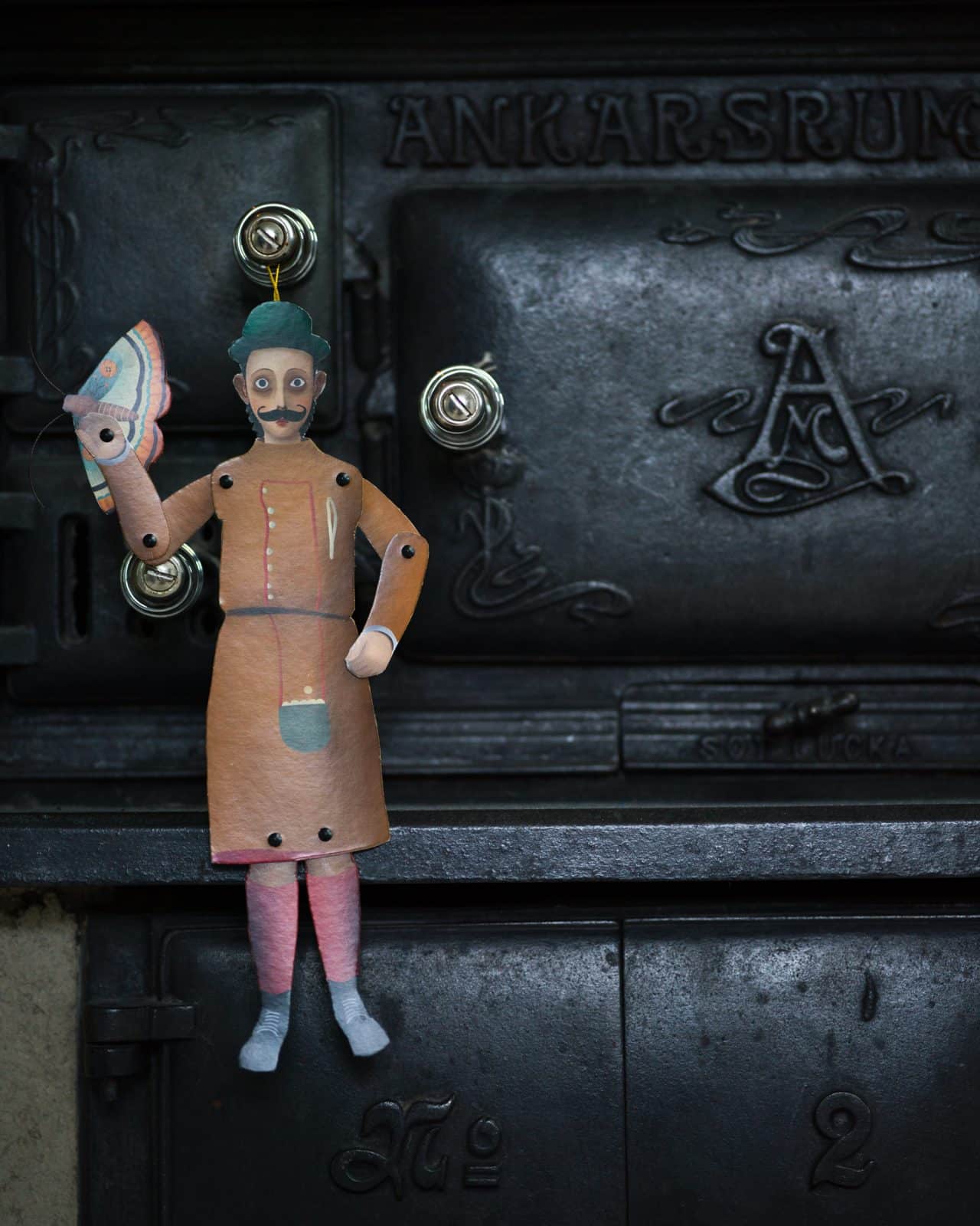 Paperdoll Articolata - Fjäril