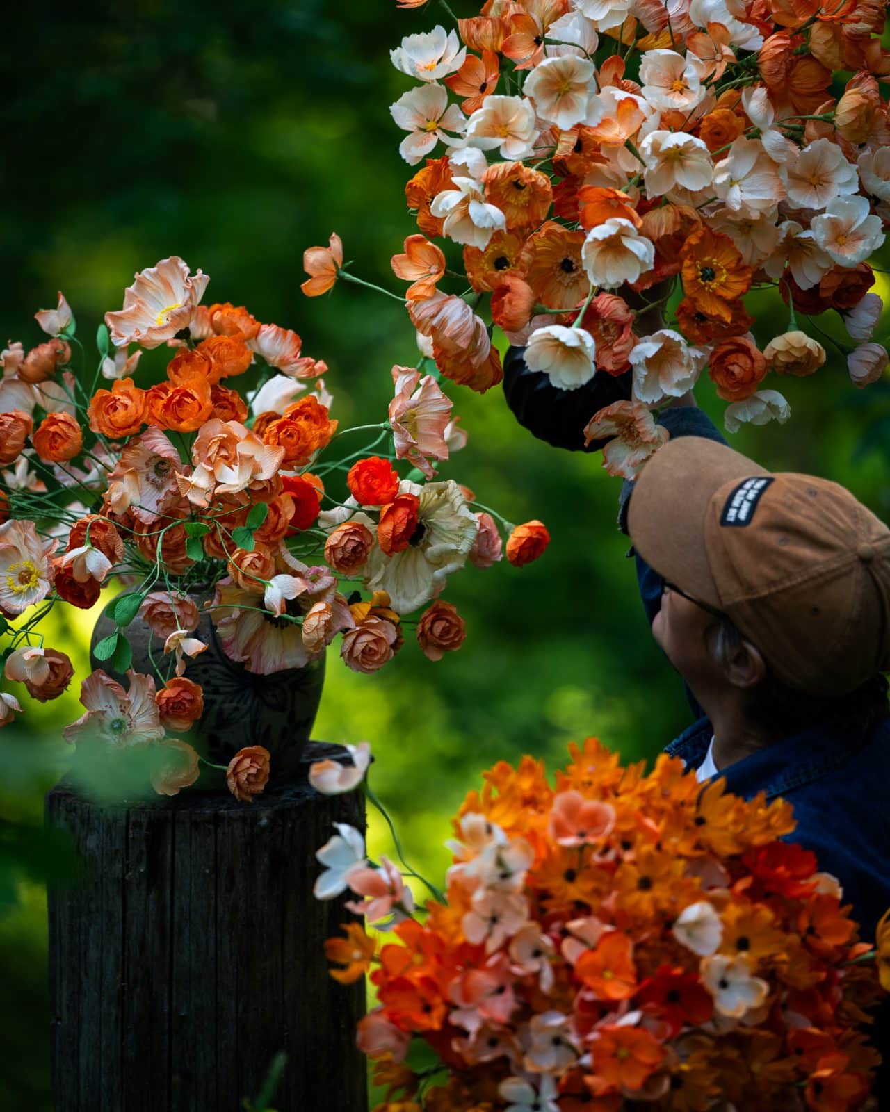 Workshop i Pappersblommor hos Gamla Mejeriet i Karlstorp 12/9